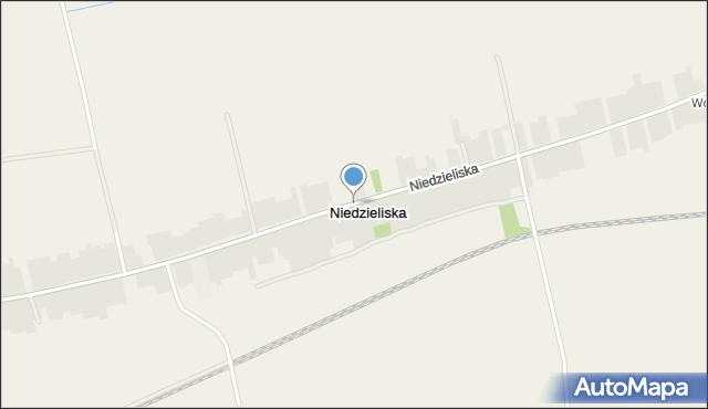 Niedzieliska gmina Szczebrzeszyn, Niedzieliska, mapa Niedzieliska gmina Szczebrzeszyn