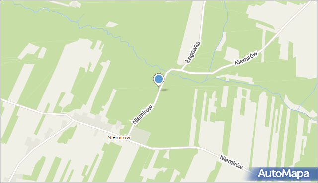 Niedźwiedź gmina Bogoria, Niemirów, mapa Niedźwiedź gmina Bogoria