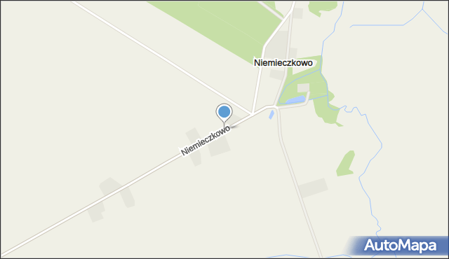 Niemieczkowo, Niemieczkowo, mapa Niemieczkowo