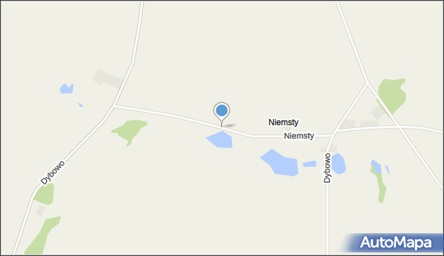 Niemsty, Niemsty, mapa Niemsty