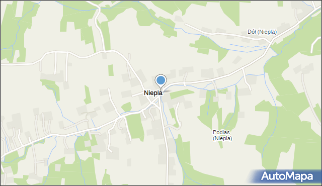 Niepla, Niepla, mapa Niepla