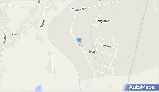 Niepołomice, Niepołomicka, mapa Niepołomice