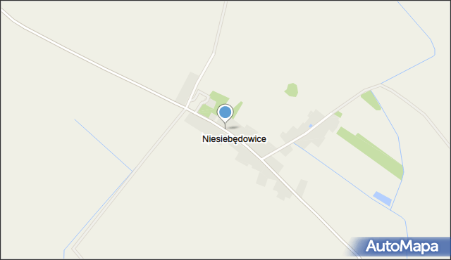 Niesiebędowice, Niesiebędowice, mapa Niesiebędowice