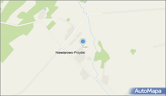 Niewiarowo-Przybki, Niewiarowo-Przybki, mapa Niewiarowo-Przybki