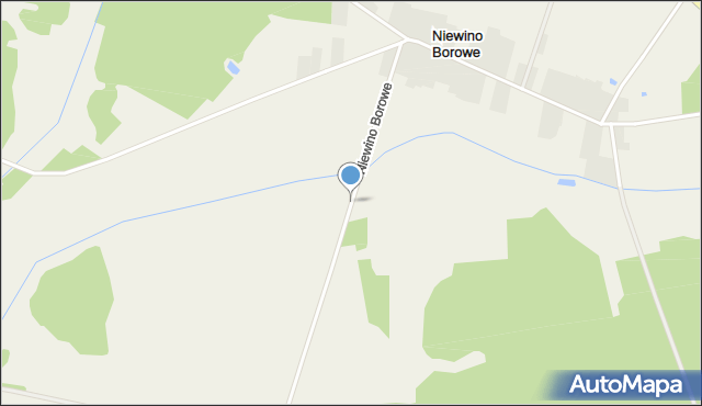 Niewino Borowe, Niewino Borowe, mapa Niewino Borowe