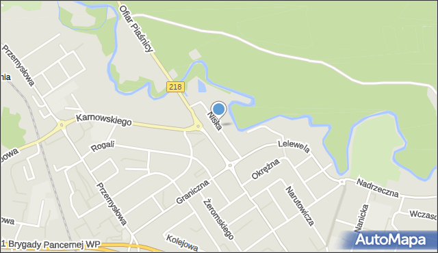 Wejherowo, Niska, mapa Wejherowo