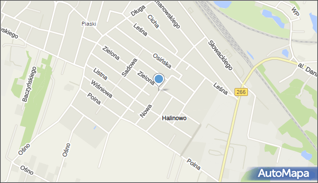 Aleksandrów Kujawski, Nowa, mapa Aleksandrów Kujawski