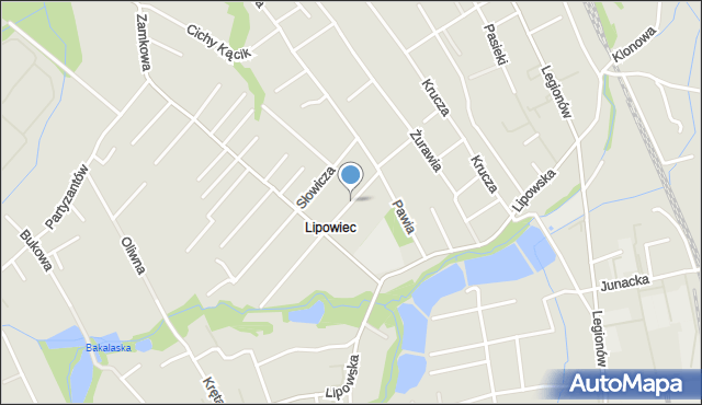 Czechowice-Dziedzice, Nowa, mapa Czechowic-Dziedzic