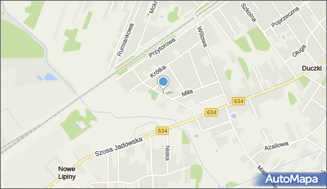 Duczki, Nowa, mapa Duczki