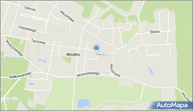 Gdynia, Nowaka-Jeziorańskiego Jana, mapa Gdyni