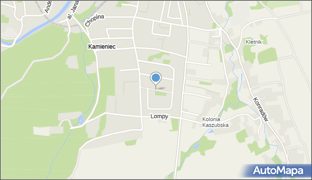 Głuchołazy, Nowowiejskiego Feliksa, mapa Głuchołazy