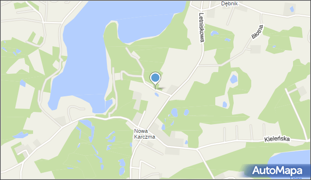 Kamień gmina Szemud, Nowa Karczma, mapa Kamień gmina Szemud