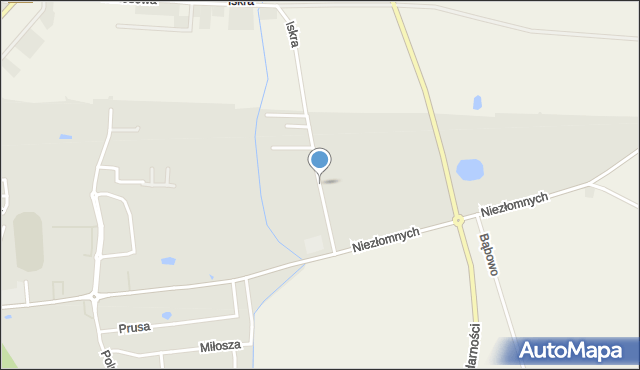 Mogilno, Nowaka-Jeziorańskiego Jana, mapa Mogilno