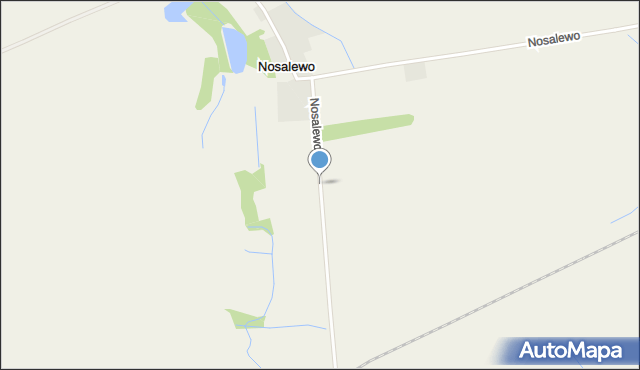 Nosalewo, Nosalewo, mapa Nosalewo