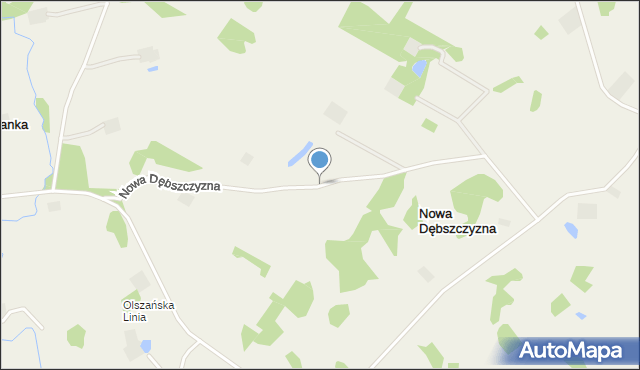 Nowa Dębszczyzna, Nowa Dębszczyzna, mapa Nowa Dębszczyzna