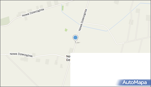 Nowa Dzierzążnia, Nowa Dzierzążnia, mapa Nowa Dzierzążnia