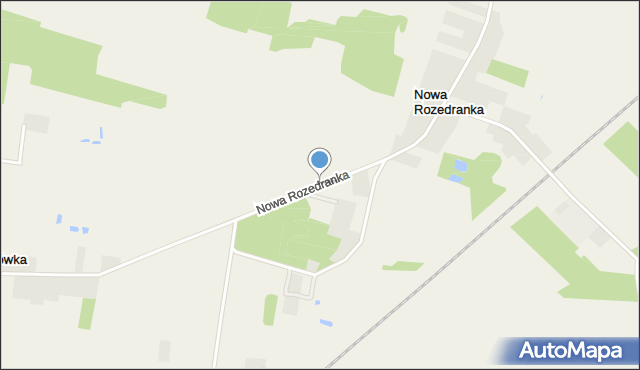 Nowa Rozedranka, Nowa Rozedranka, mapa Nowa Rozedranka
