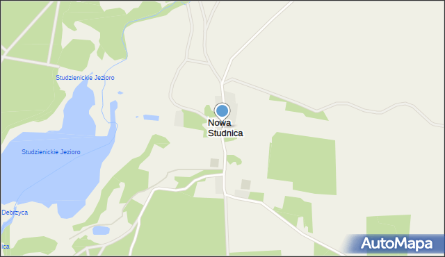 Nowa Studnica, Nowa Studnica, mapa Nowa Studnica