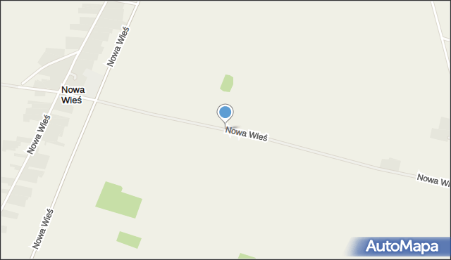 Nowa Wieś gmina Trzcianne, Nowa Wieś, mapa Nowa Wieś gmina Trzcianne