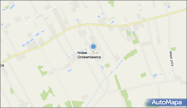 Nowe Gniewniewice, Nowe Gniewniewice, mapa Nowe Gniewniewice