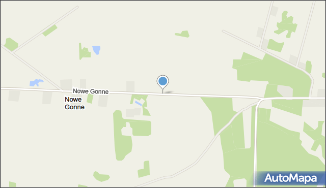 Nowe Gonne, Nowe Gonne, mapa Nowe Gonne