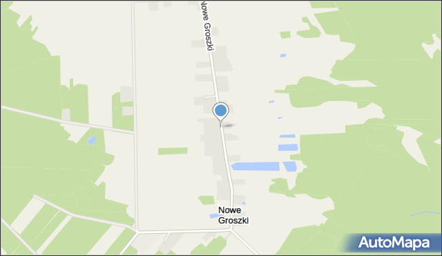 Nowe Groszki, Nowe Groszki, mapa Nowe Groszki