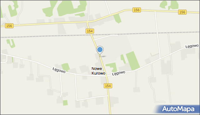 Nowe Kurowo, Nowe Kurowo, mapa Nowe Kurowo