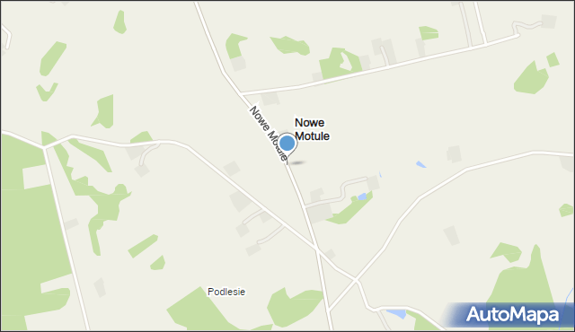 Nowe Motule, Nowe Motule, mapa Nowe Motule