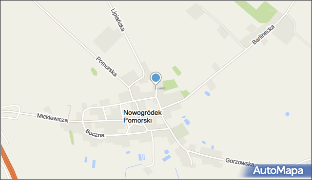 Nowogródek Pomorski, Nowogródek Pomorski, mapa Nowogródek Pomorski