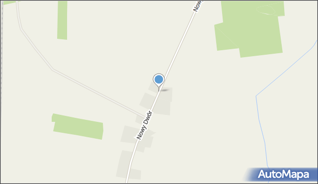 Nowy Dwór gmina Chojnice, Nowy Dwór, mapa Nowy Dwór gmina Chojnice