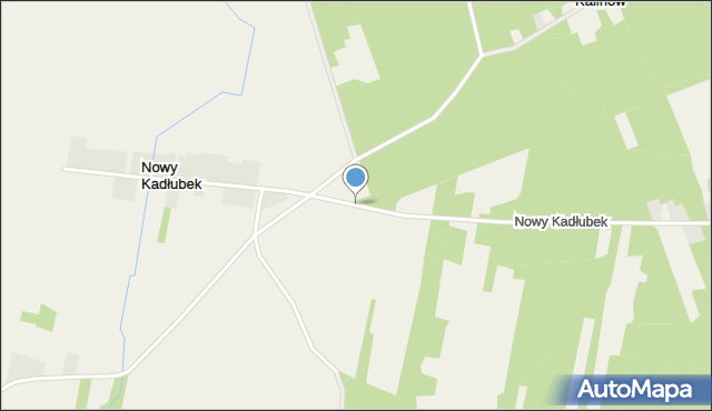 Nowy Kadłubek, Nowy Kadłubek, mapa Nowy Kadłubek