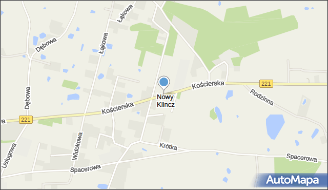 Nowy Klincz, Nowy Klincz, mapa Nowy Klincz