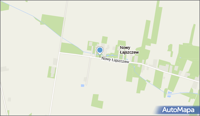 Nowy Łajszczew, Nowy Łajszczew, mapa Nowy Łajszczew