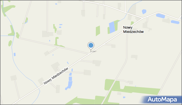 Nowy Miedzechów, Nowy Miedzechów, mapa Nowy Miedzechów