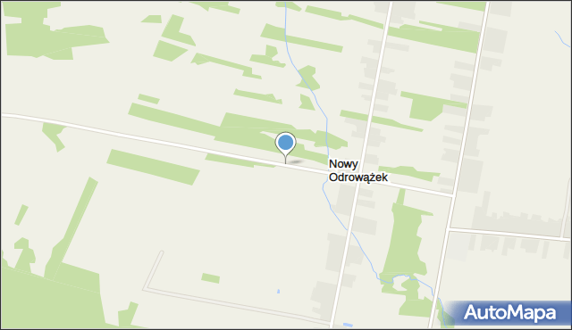 Nowy Odrowążek, Nowy Odrowążek, mapa Nowy Odrowążek