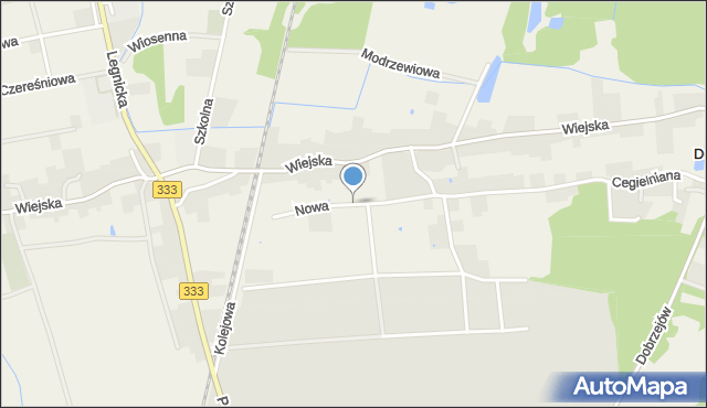 Rzeszotary gmina Miłkowice, Nowa, mapa Rzeszotary gmina Miłkowice