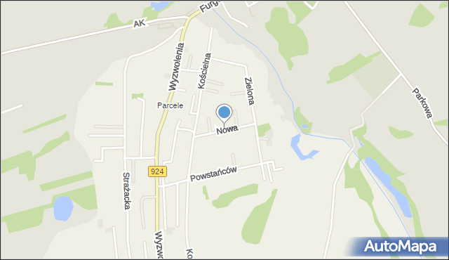 Stanowice gmina Czerwionka-Leszczyny, Nowa, mapa Stanowice gmina Czerwionka-Leszczyny