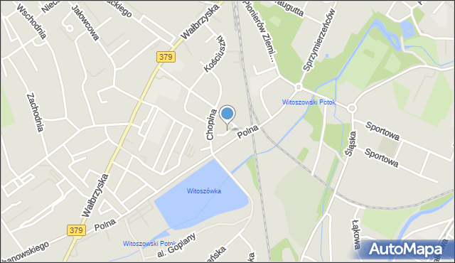 Świdnica, Norwida Cypriana Kamila, mapa Świdnicy