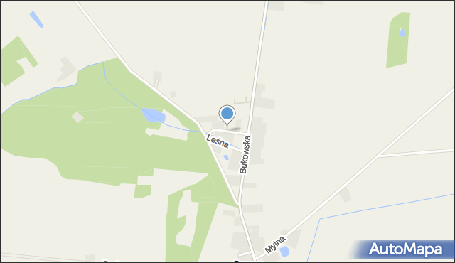 Szewce gmina Buk, Nowa, mapa Szewce gmina Buk