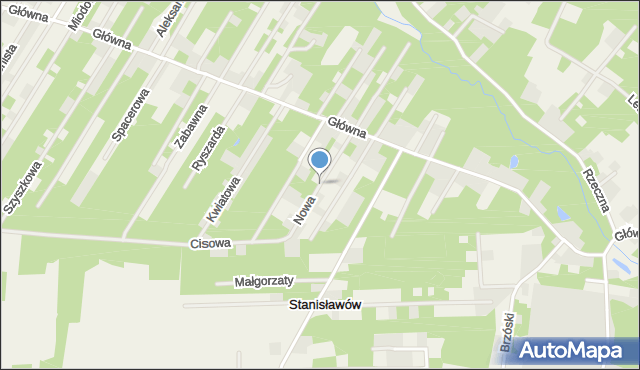 Zofiówka gmina Tuszyn, Nowa, mapa Zofiówka gmina Tuszyn