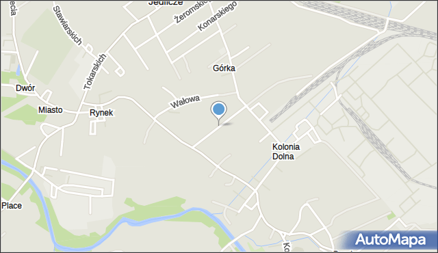 Jedlicze, Obrońców Westerplatte, mapa Jedlicze