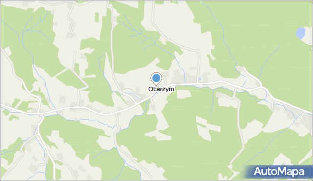 Obarzym, Obarzym, mapa Obarzym