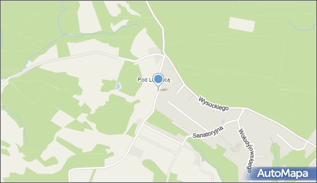 Przemyśl, Obronna, mapa Przemyśla