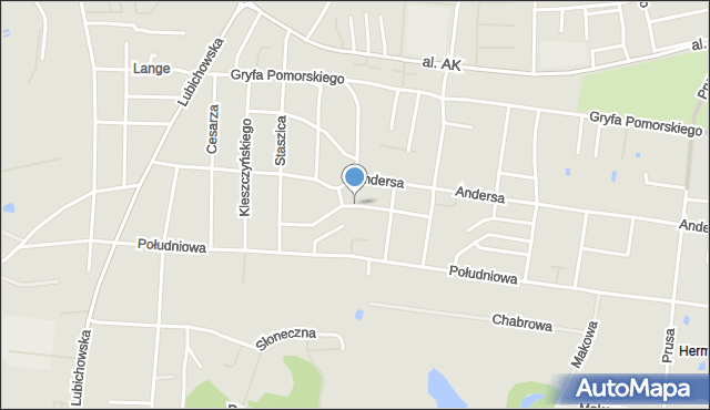 Starogard Gdański, Obrońców Wybrzeża, mapa Starogard Gdański