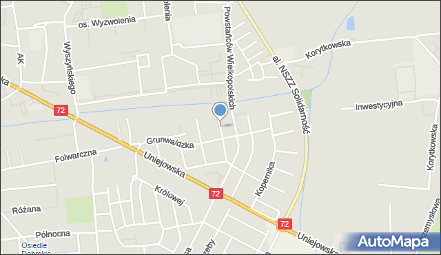 Turek, Obrońców Westerplatte, mapa Turka