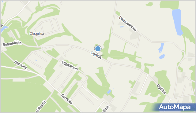 Arciechów gmina Radzymin, Ogólna, mapa Arciechów gmina Radzymin