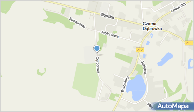 Ogrodowa Czarna Dąbrówka, Ulica, 77116