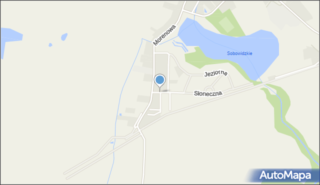 Sobowidz, Ogrodowa, mapa Sobowidz