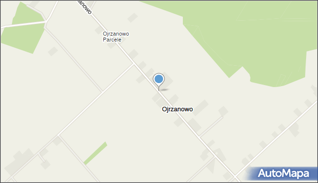 Ojrzanowo, Ojrzanowo, mapa Ojrzanowo