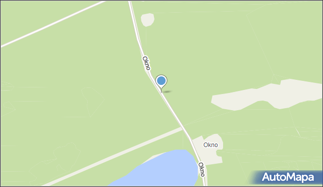 Okno, Okno, mapa Okno